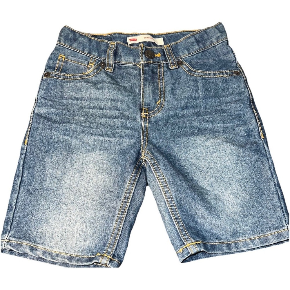 Brand New Levi Boys Jean Slim Shorts Size 5